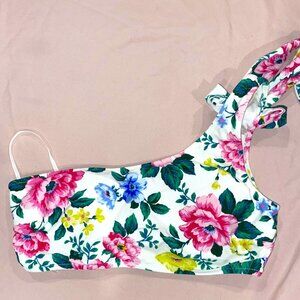 Aerie Bikini Top Bandeau Floral Size Medium